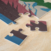 アカディア国立公園ヴィンテージライトハウス ジグソーパズル (側面)