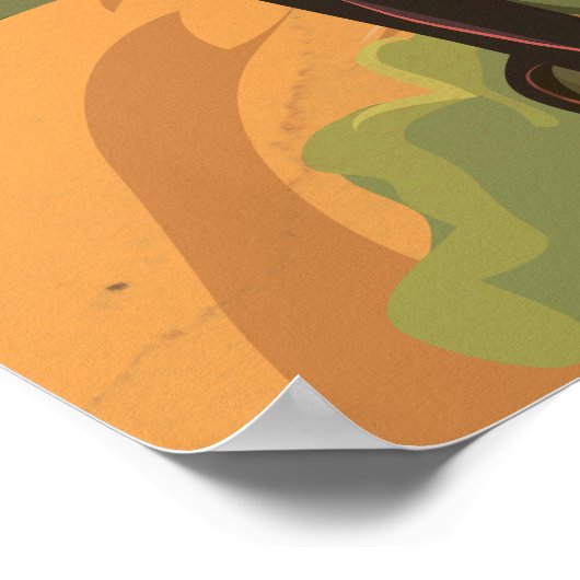 アカディア国立公園ヴィンテージ旅行ポスター ポスター (角)