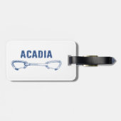 アカディア国立公園登山クイックドロー ラゲッジタグ (裏面横)