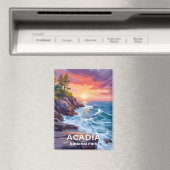 アカディア国立公園 | オッターリーフ メイン州 旅行 マグネット (インサイチュ (食洗機))