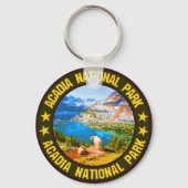 アカディア国立公園 キーホルダー (正面)