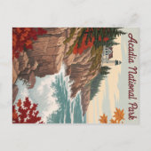 アカディア国立公園 ポストカード (正面)