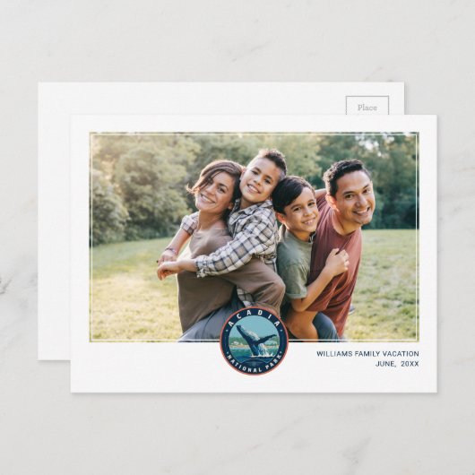 アカディア国立公園 ポストカード (正面/裏面)