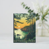 アカディア国立公園 ポストカード (スタンド正面)