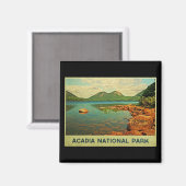 アカディア国立公園 マグネット (正面/裏面)