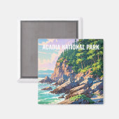 アカディア国立公園 マグネット (正面/裏面)