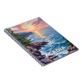 アカディア国立公園 | メイン絵を描ズトラベルアート ノートブック (右側)