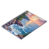 アカディア国立公園 | メイン絵を描ズトラベルアート ノートブック (左側)