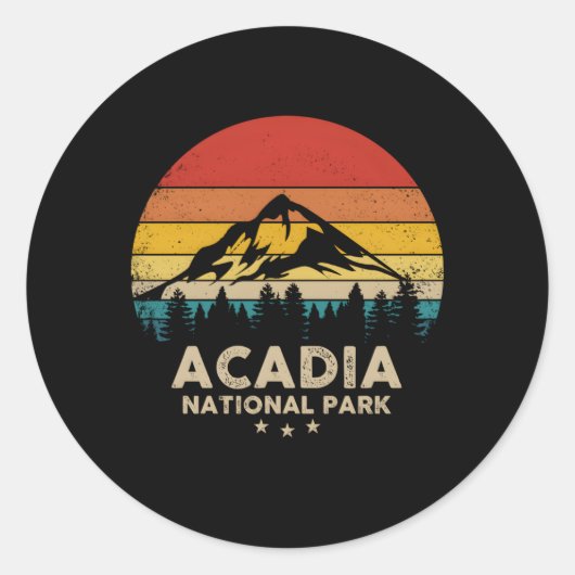 アカディア国立公園 ラウンドシール (正面)