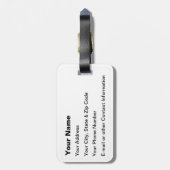 アカディア国立公園 ラゲッジタグ (裏面縦)