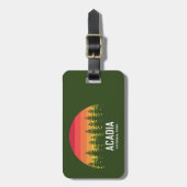 アカディア国立公園 ラゲッジタグ (正面縦)