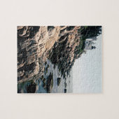 アカディア国立公園、低音港、メイン ジグソーパズル (横)