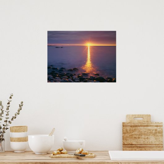 アカディア国立公園 |大西洋海メイン ポスター (キッチン)