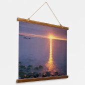 アカディア国立公園 |大西洋海メイン 吊り下げ型タペストリー (傾斜あり)