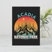 アカディア国立公園 招待状 (スタンド正面)