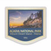 アカディア国立公園(PF2) シール (正面)