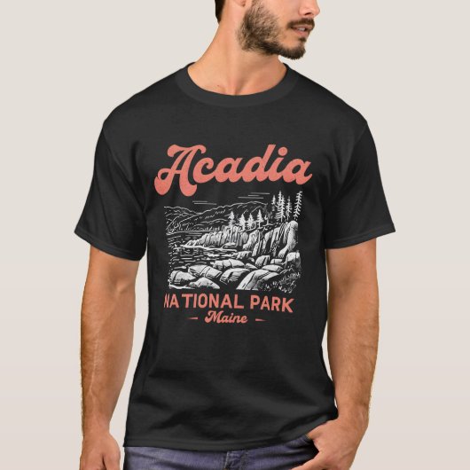 アカディア国立公園 Tシャツ (正面)