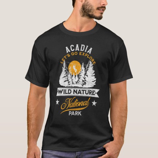 アカディア国立公園 Tシャツ (正面)