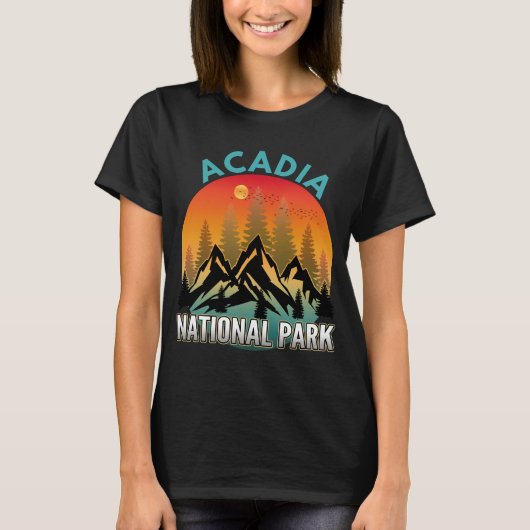 アカディア国立公園 Tシャツ (正面)