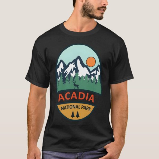 アカディア国立公園 Tシャツ (正面)