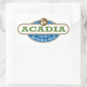 アカディア国立公園USA 長方形シール (バッグ)