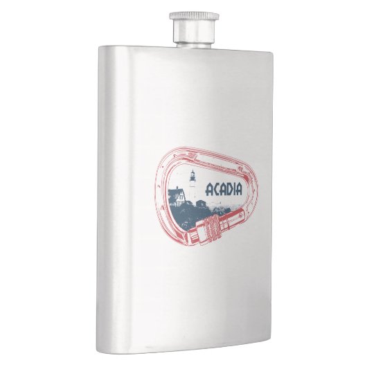 アカディア登山カラビナ フラスク (右)