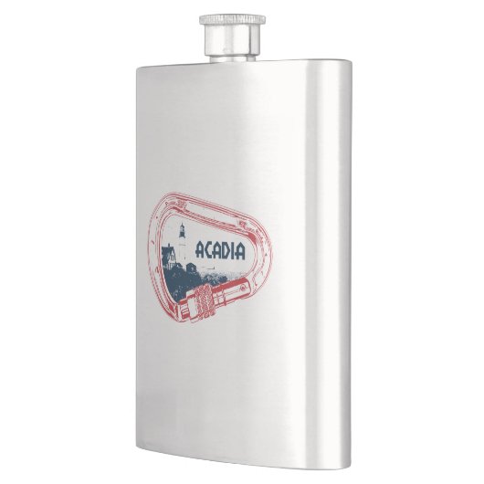 アカディア登山カラビナ フラスク (左)