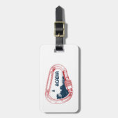 アカディア登山カラビナ ラゲッジタグ (正面縦)