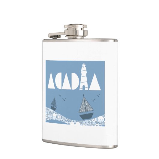 アカディア フラスク (左)