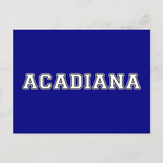 アカディア ポストカード (正面)