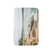 アカディア・メイン・ロッキー海岸線海波 バスマット (正面縦)