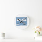 アカディア ラウンド壁時計 (ホーム)