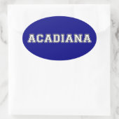 アカディア 楕円形シール (バッグ)