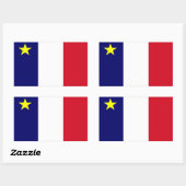 アカディア 長方形シール (シート)