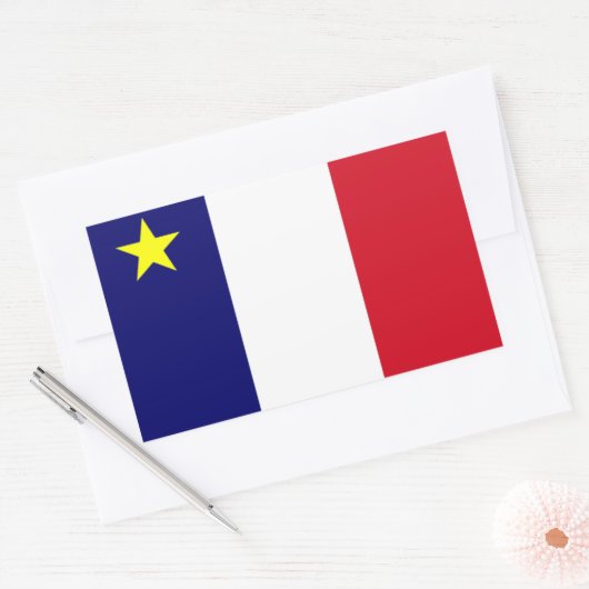 アカディア 長方形シール (封筒)