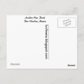 アカディアNatメイン州,バーハーバー ポストカード (裏面)