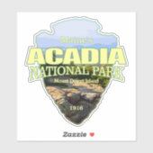 アカディアNP （矢印） シール (シート)