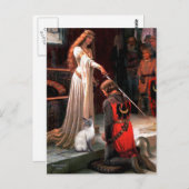 アカデブルーポイントシャメネコ ポストカード (正面/裏面)