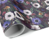 アカデミアムラサキ ハーブガーデン ヴィクトリアン ラッピングペーパー (ロールコーナー)