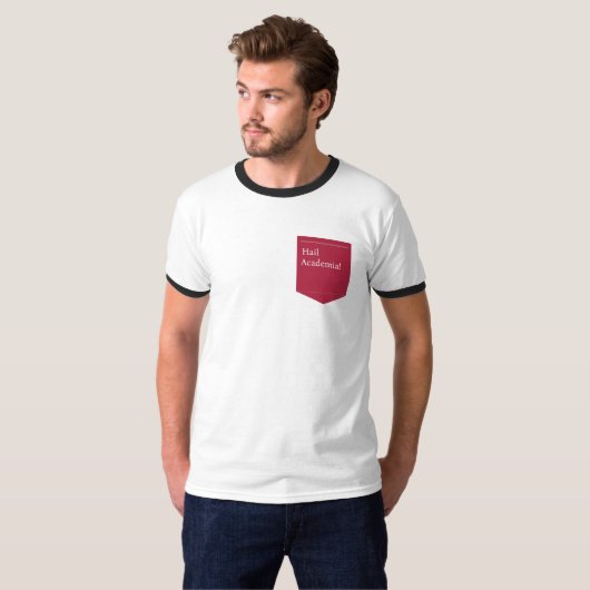 アカデミア万歳 ランガーTシャツ Tシャツ (正面フル)