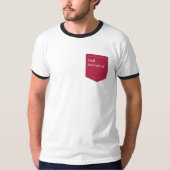 アカデミア万歳 ランガーTシャツ Tシャツ (正面)