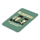 アカデミア：ハワイ産のおいしいナッツ マグネット (左側)