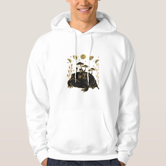 アカデミア 月 魔女 グリーンコア風 フクロガエル Tシャツ (正面)