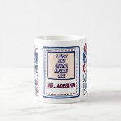 アカデミックおもしろいアドバイザーは常に正しい マグカップ (中央)