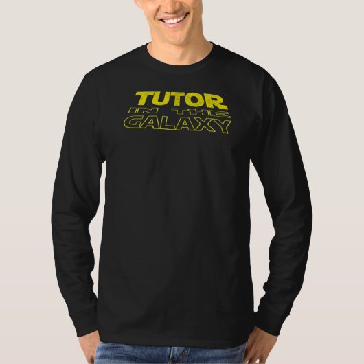 アカデミックチューター宇宙の裏面 Tシャツ (正面)