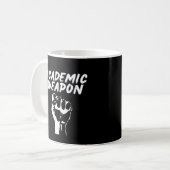 アカデミック感動的武器 – 特大 – ミームT コーヒーマグカップ (正面左)