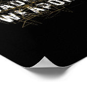 アカデミック感動的武器 – 特大 – 背面 ポスター (角)