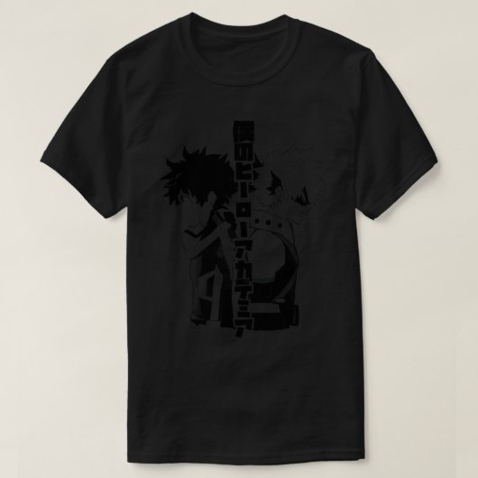 アカデミーライバルブラック Tシャツ (デザイン正面)