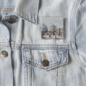 アカデミー、ベルリンを持つシナノキ 缶バッジ (インサイチュ)