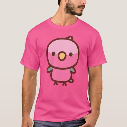 アカハラコザクラインコ Tシャツ (正面)